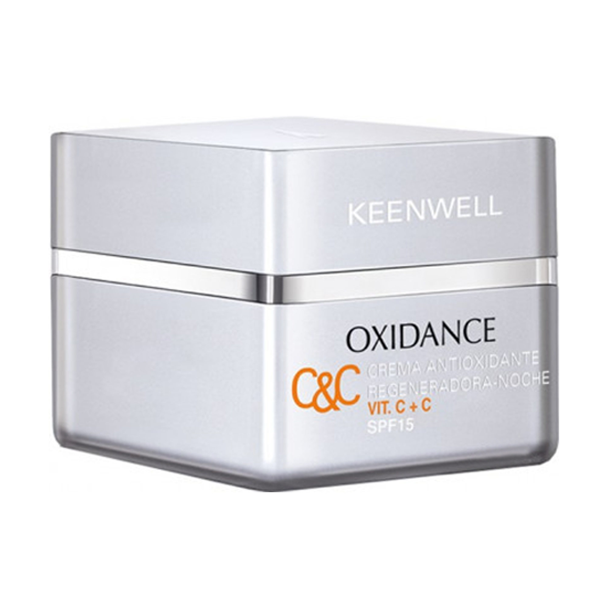 Денний антиоксидантний мультизахисний крем для обличчя Keenwell Oxidance Antioxidante Multidefense з вітамінами C+C SPF 15, 50 мл